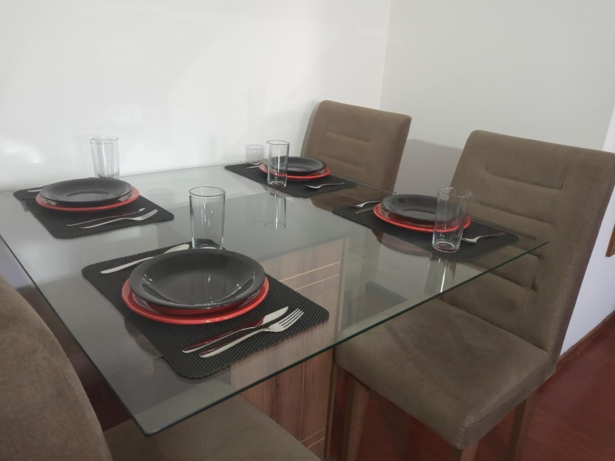 Apartamento funcional e confortável em Curitiba Exterior foto